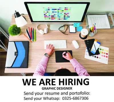 Graphic Designer English Speaking Come we need you!