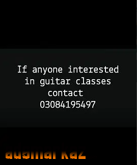 Guitar classes
