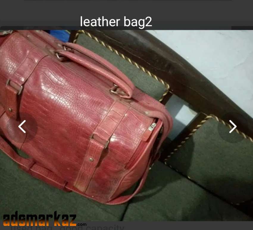 Leather bag