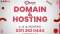 Domain and Hosting service available