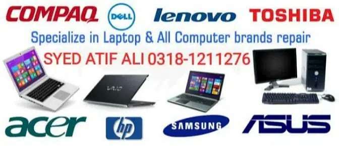 Laptop, LED TV & Computer Repairing Installation Services