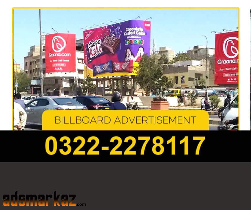 Billboards Advertising Karachi | Hoardings Marketing 03222278117