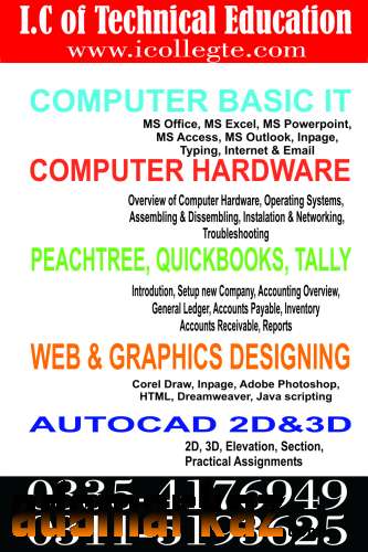 BASIC COMPUTER COURSE IN RAWALPINDI ISLAMABAD