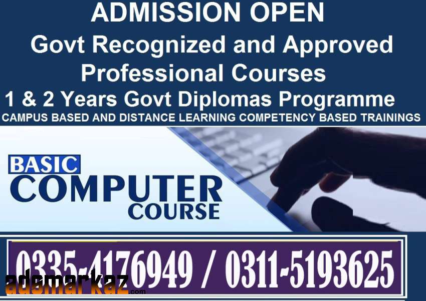 BASIC COMPUTER COURSE IN RAWALPINDI ISLAMABAD