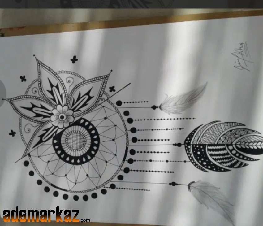 Beautiful Mandala Art drawing