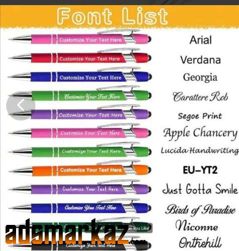 Name printed & logo printed pens for sale