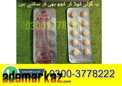 Ativan AT1 Tablets Pfizer Online Sale 03003778222