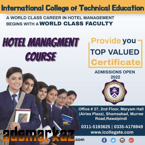 Best Hotel Management Course In Sialkot