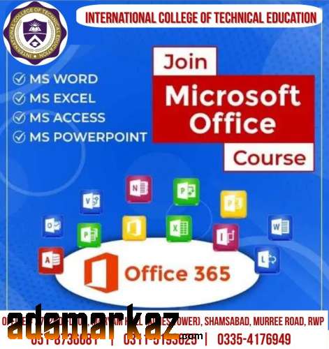 Best Office Automation Course In Mardan
