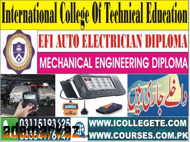 Best EFI Auto Electrician Course In Taxila