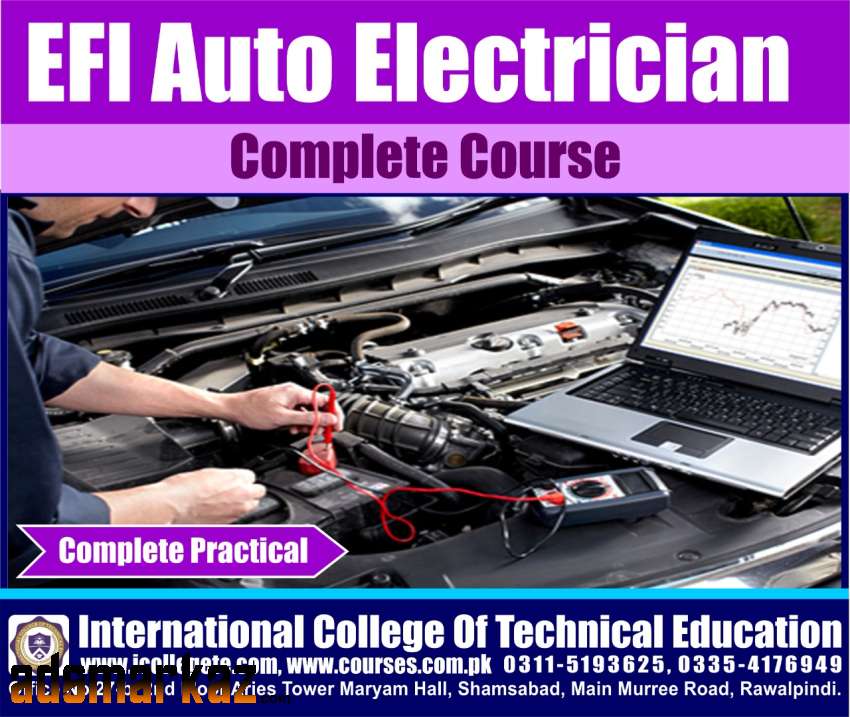 Best EFI Auto Electrician Course In Mandi Bahuddin