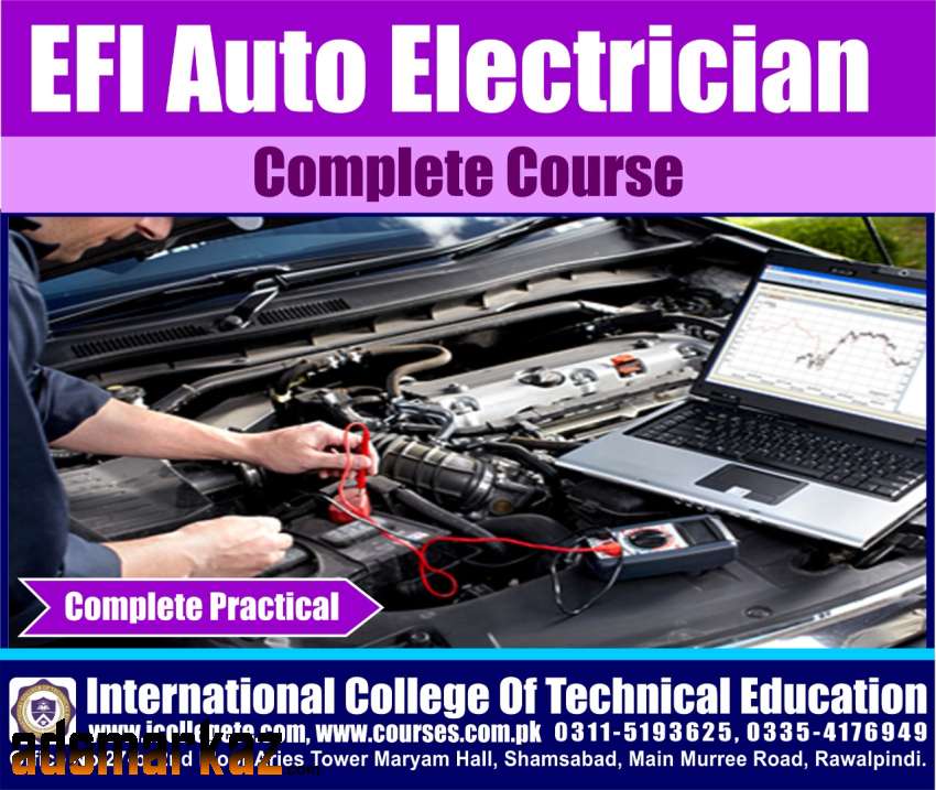 Best EFI Auto Electrician Course In Multan