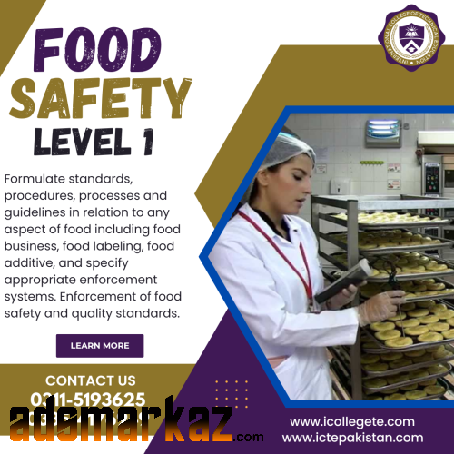 Food Safety Level 1 Course In Khushab