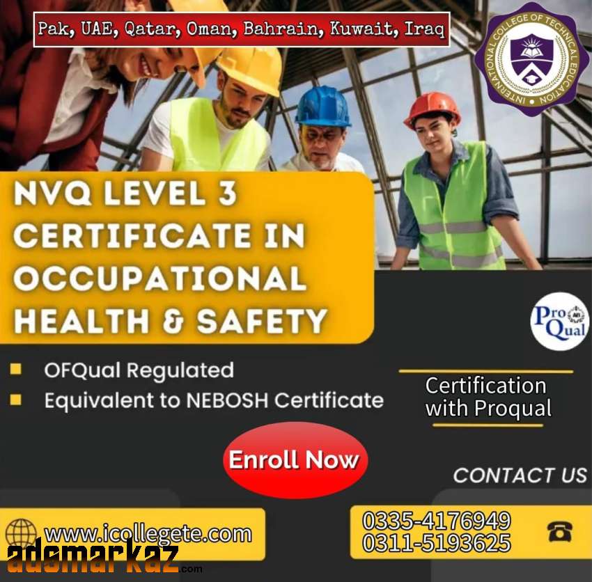 No 1 NVQ Level 3 Course In Charsadda