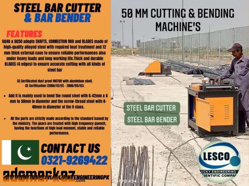 Steel Bar Cutter & Bender
