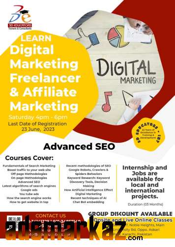 LEARN Digital Marketing Freelancer & Affiliate Marketing