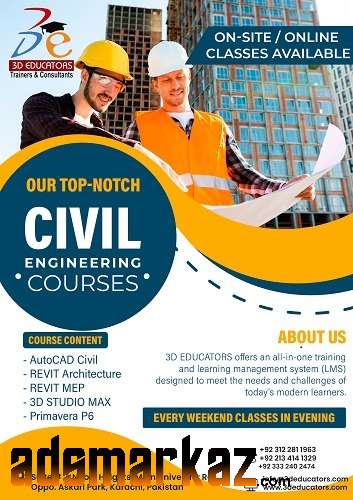 Best Mechanical & Civil Engineering Training in Your Town! Courses: