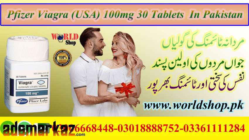 Pfizer Viagra (USA) 100mg 30 Tablets Price In Larkana