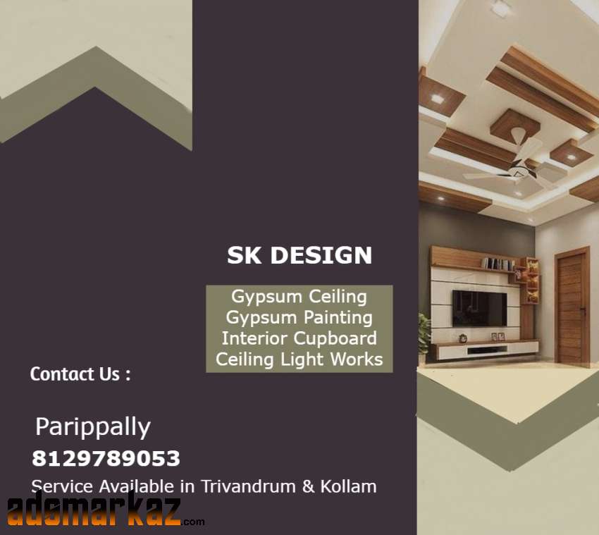 Best PVC Ceiling Works in Pallimukku Nilamel Mukhathala Perinad